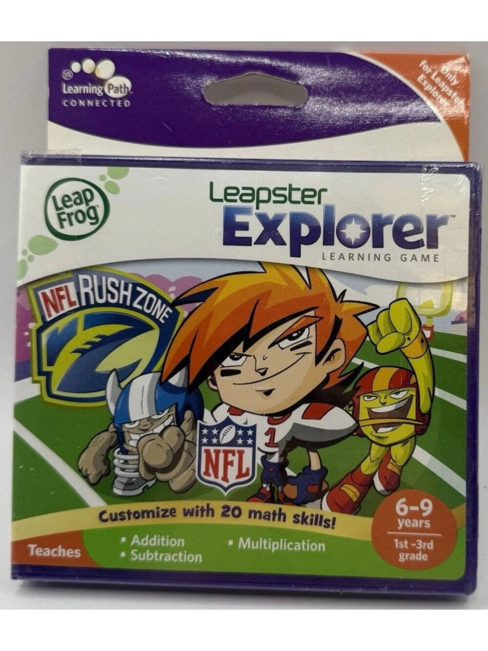LeapFrog NFL Rush Zone Leapster Explorer Learning Game Brand New Sealed!